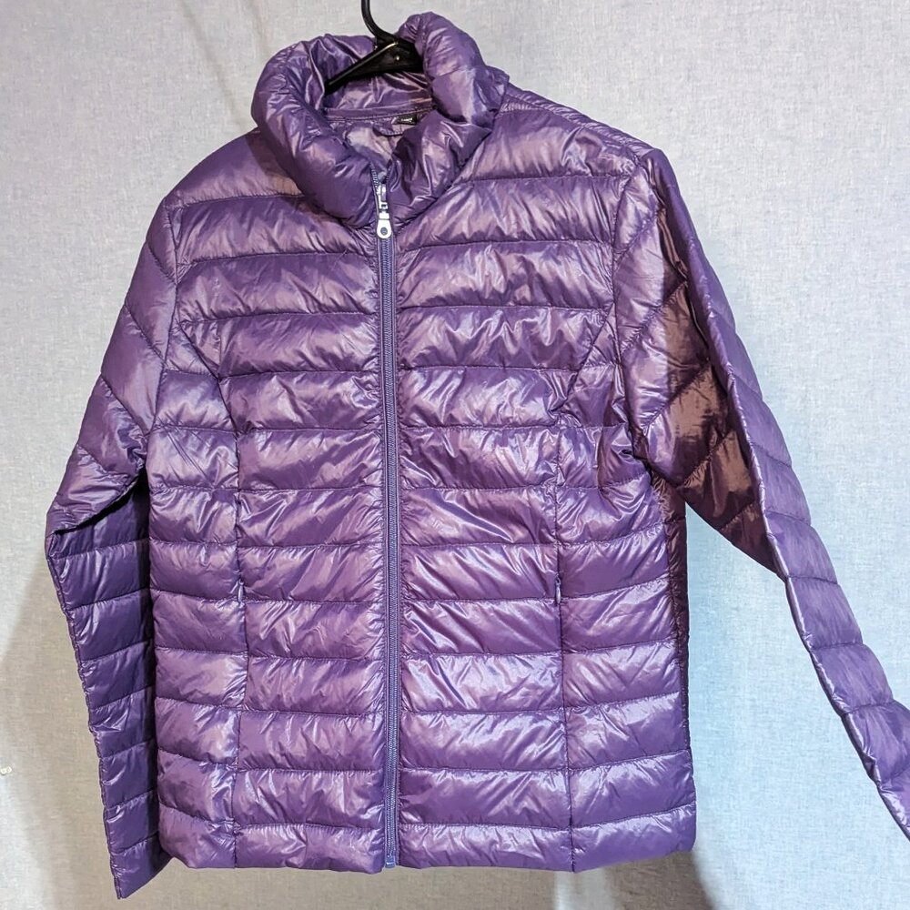 NuAge Sport Puffer Jacket Purple (Small)